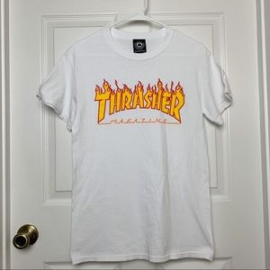White Thrasher Flame T-Shirt!